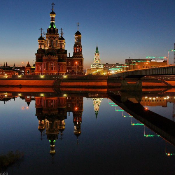 Вечерняя Йошкар-Ола