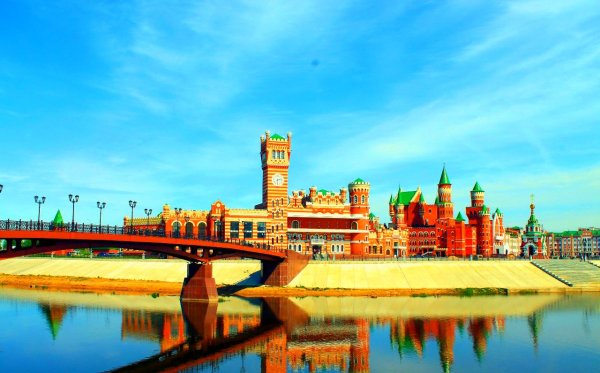 Марий Эл Йошкар Ола набережная