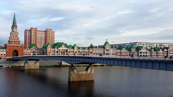 Йошкар-Ола набережная Брюгге апостолы