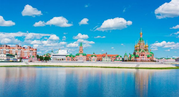 Йошкар-Ола Кокшага набережная