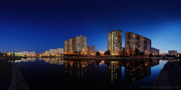 Ночной Зеленоград 15 район