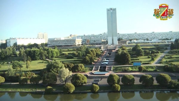 Зеленоград парк Победы сверху