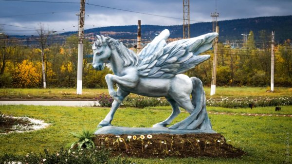 Челябинская область Златоуст крылатый конь