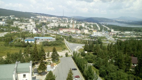 Южный Урал город Златоуст