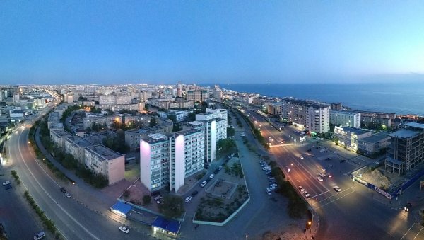 Западный Казахстан город Актау