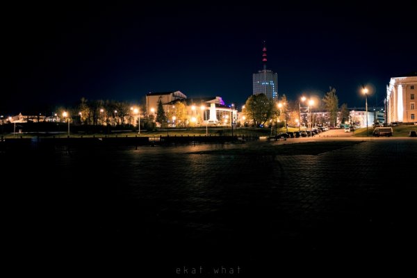 Архангельск ночью