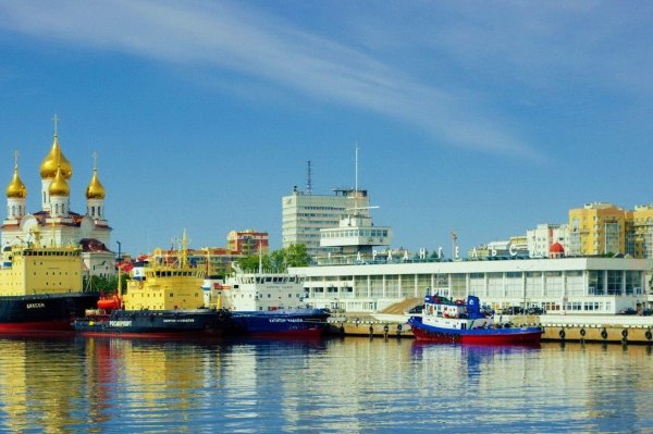Архангельский Речной порт Архангельск