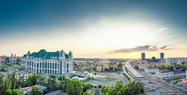 Астрахань панорама