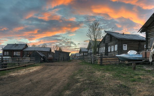 Деревня Кимжа Архангельской области