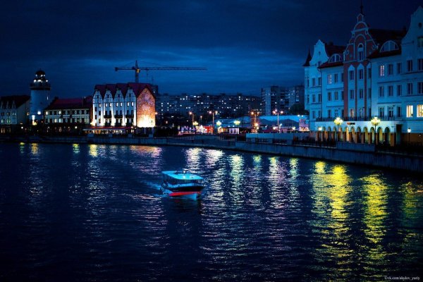 Ночной Калининград