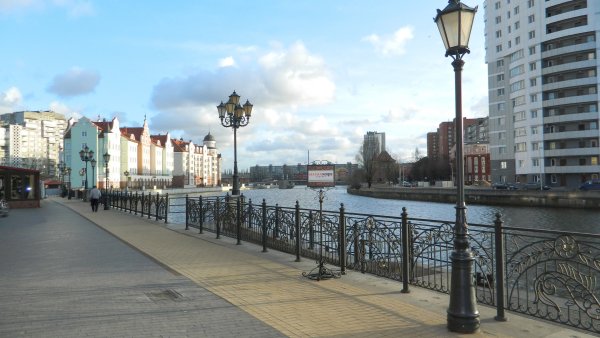 Набережная Калининград Московский проспект