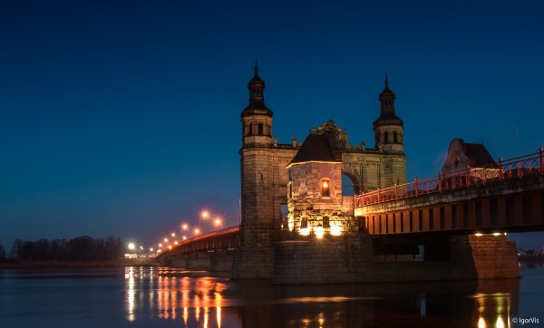 Ночной Советск Калининградская область