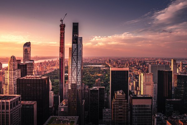 Здания мегаполиса