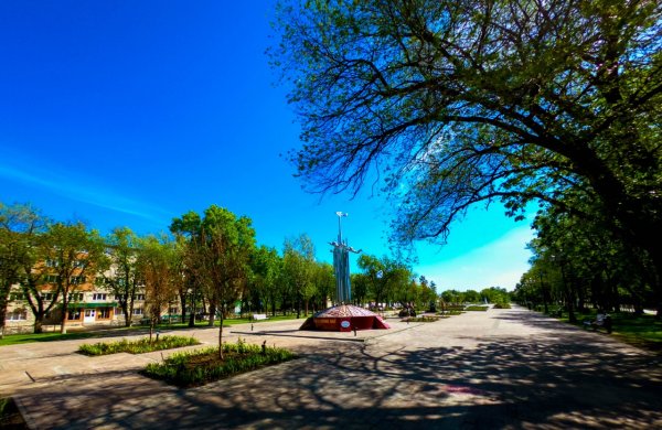 Благоустройство бульвар мира Невинномысск