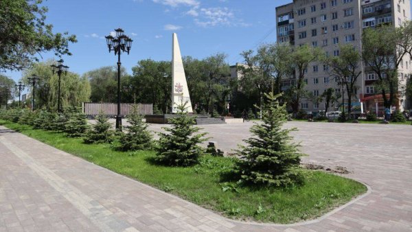 Бульвар мира Невинномысск