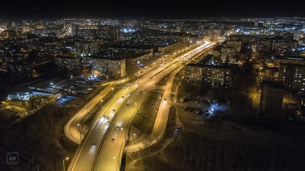 Ночная Пермь Большевистская