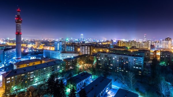 Екатеринбург с высоты птичьего полета 2018