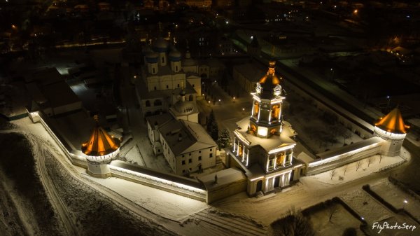 Город Серпухов зимой