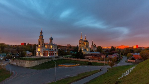 Серпухов Соборная гора смотровая площадка