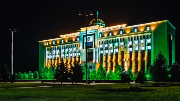 Джамбул Тараз ночной