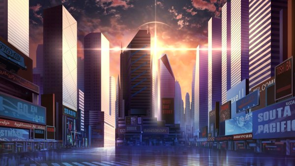 Высотки Токио аниме