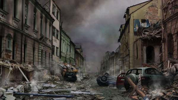 Разрушение города