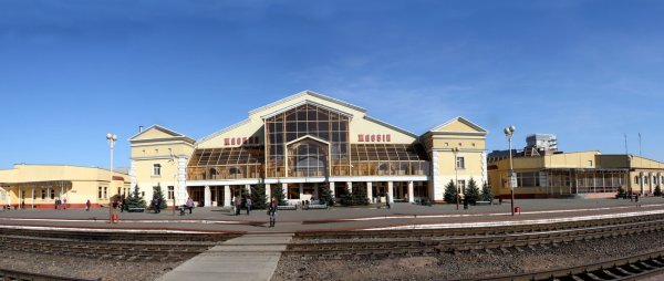 Беларусь Жлобин ж/д вокзал