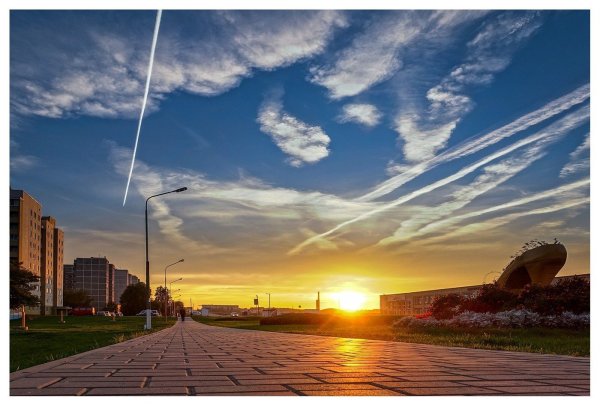 Большой камень пейзажи города