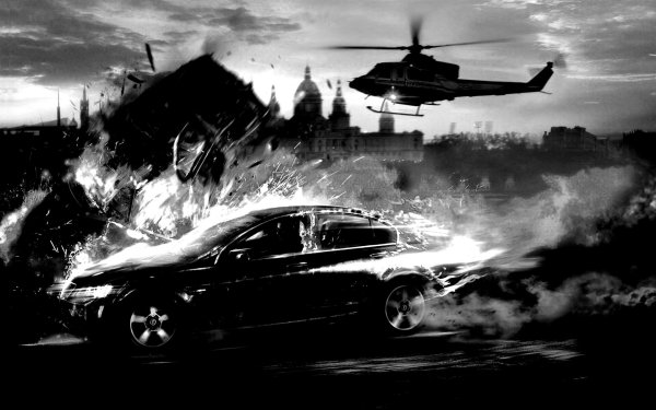 Погоня на машинах арт