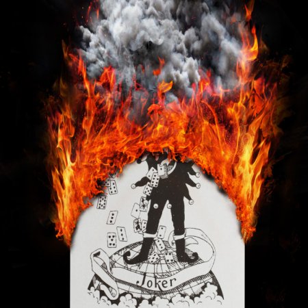 Игральные карты в огне