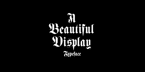 Готический шрифт