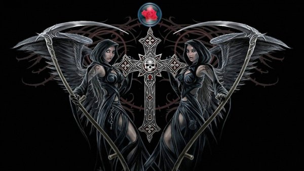 Готические обои на телефон