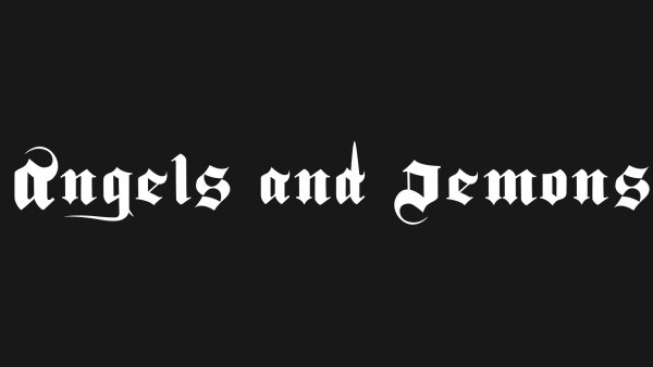 Надписи в готическом стиле