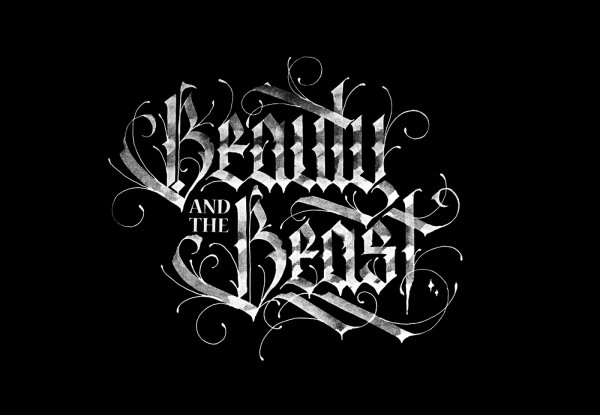 Готические надписи