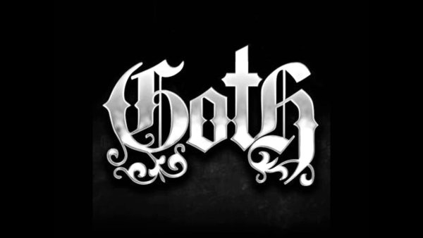 Логотип в готическом стиле