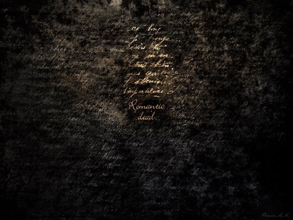 Фон для текста темный