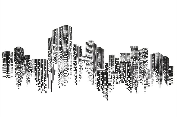 Город вектор