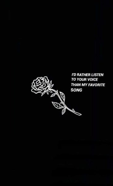 Грустные фразы на черном фоне