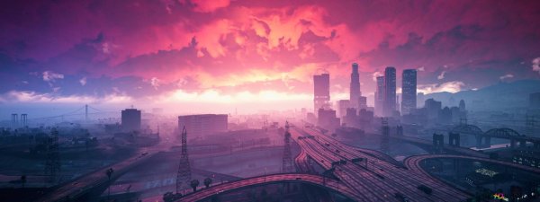 Арт города Лос Сантос