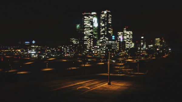 ГТА 5 ночной город