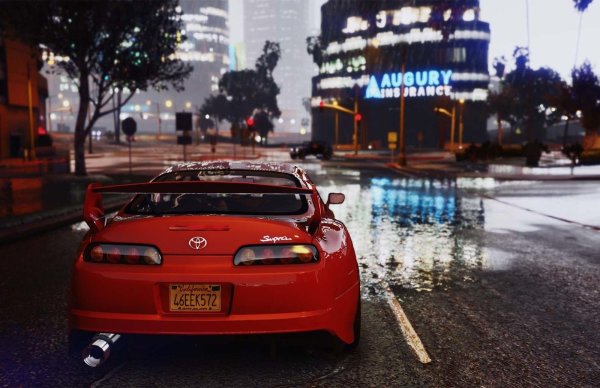 Тойота Супра GTA 5