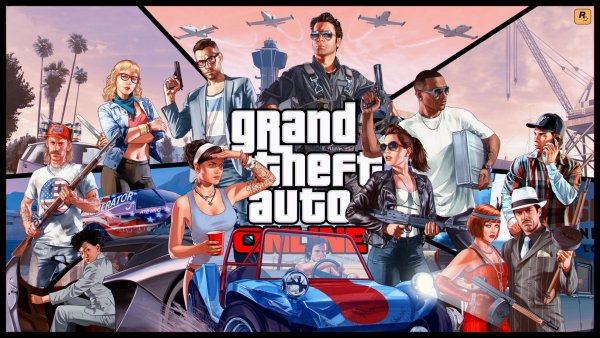 Grand Theft auto online обложка
