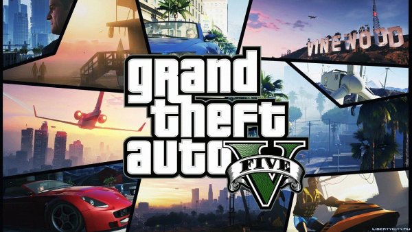 Grand Theft auto v обложка