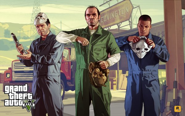 Grand Theft auto v Майкл Франклин и Тревор