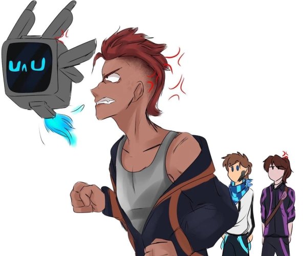 Лолошка идеальный мир Калеб арт