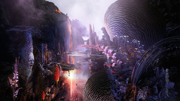 Инопланетные пейзажи