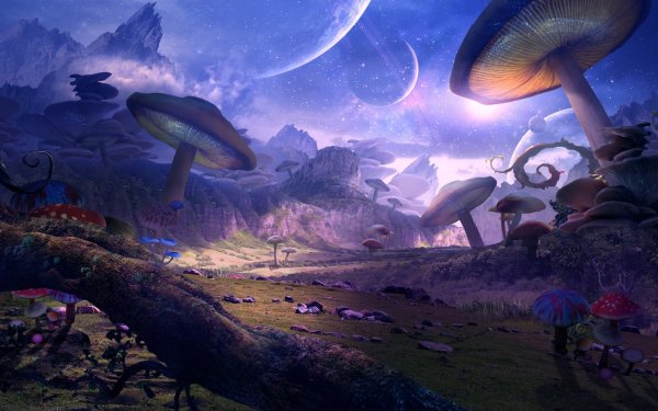 Инопланетные пейзажи