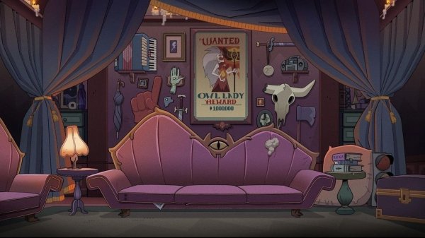 Комнаты дома Совы из мультика