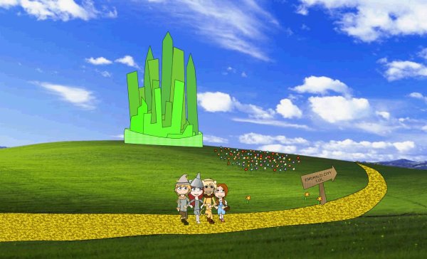 Стенд изумрудный город