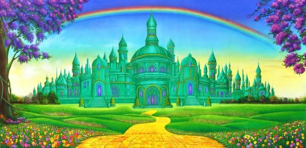 Волшебник изумрудного города замок